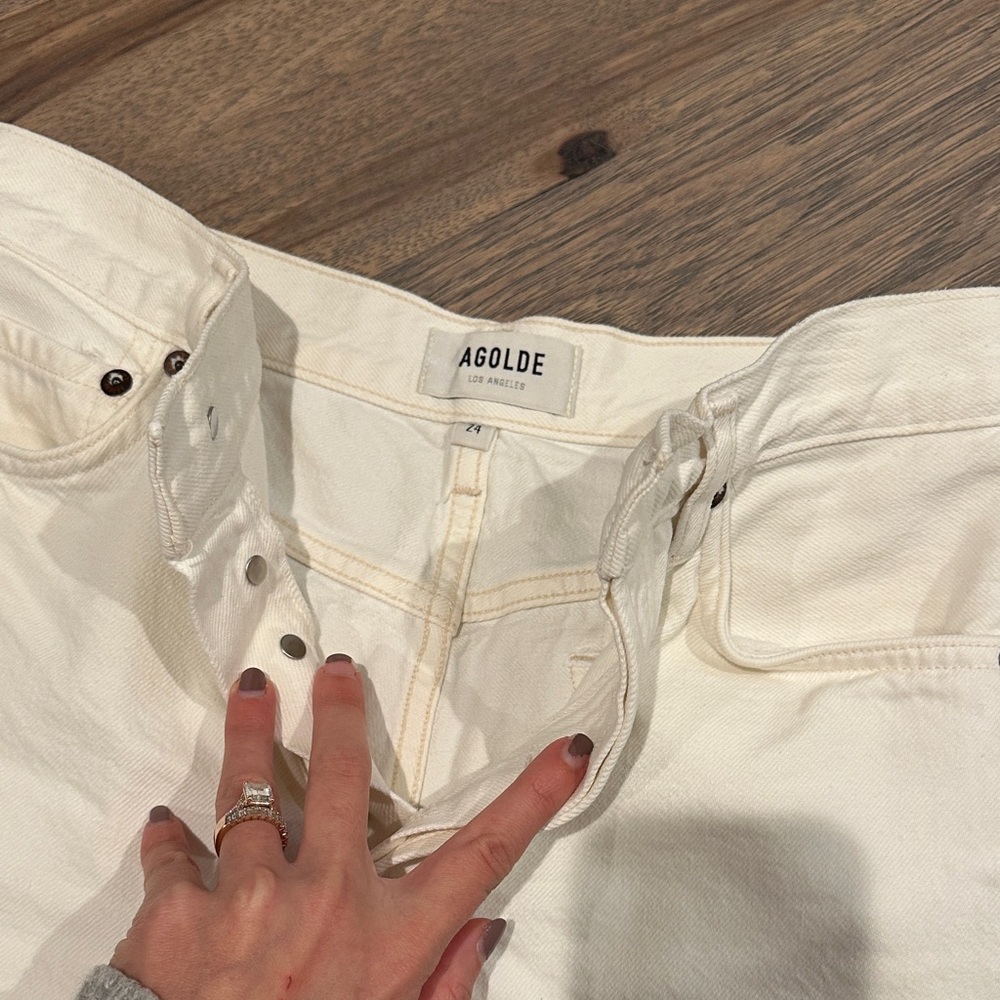 AGOLDE Women's High Rise Shorts